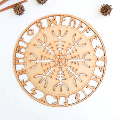 Mandala Aegishjalmur - Tienda esotérica en Chile