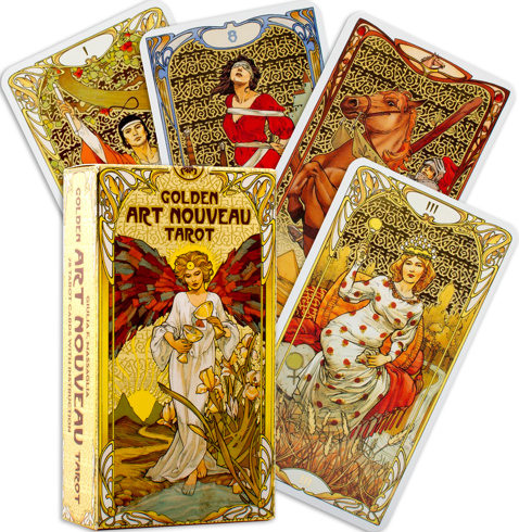 Tarot Golden Art Nouveau - Imagen 3