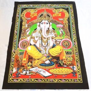 Tapiz colgante mural Ganesha - Tienda esotérica en Chile