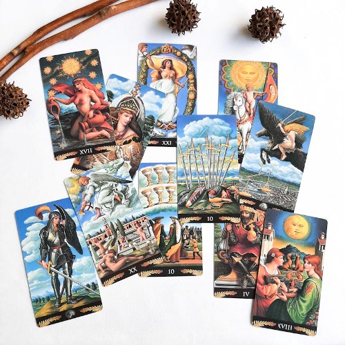 Tarot Pre-Raphaelite - Casa Mannaz Tienda esotérica Chile