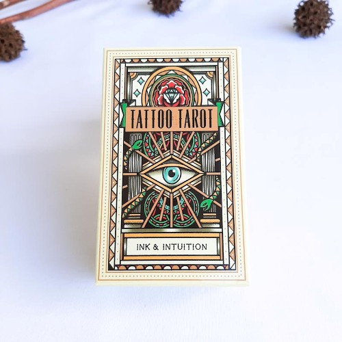 Tattoo Tarot Ink Intuition - Casa Mannaz Tienda esotérica Chile