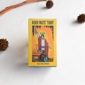 Tarot Rider Waite Edición Español-Inglés - Casa Mannaz Tienda esotérica Chile