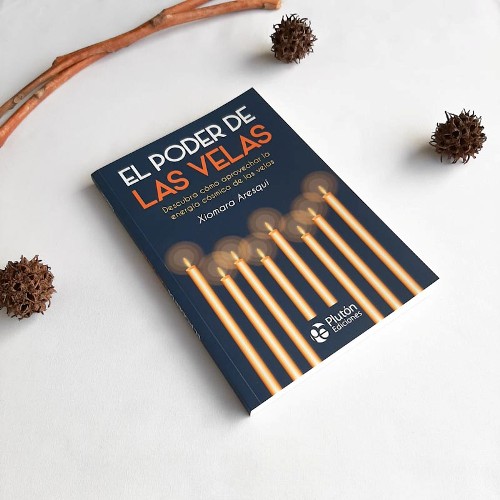 Libro El Poder de las Velas - Casa Mannaz Tienda esotérica Chile