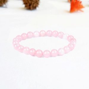 Pulsera de cuarzo rosa - Casa Mannaz Tienda esotérica Chile