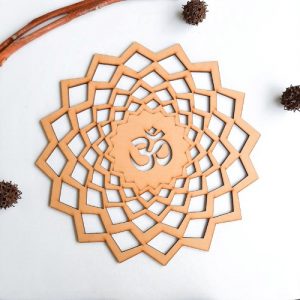 Mandala Om en Geometría Sagrada - Casa Mannaz Tienda esotérica Chile