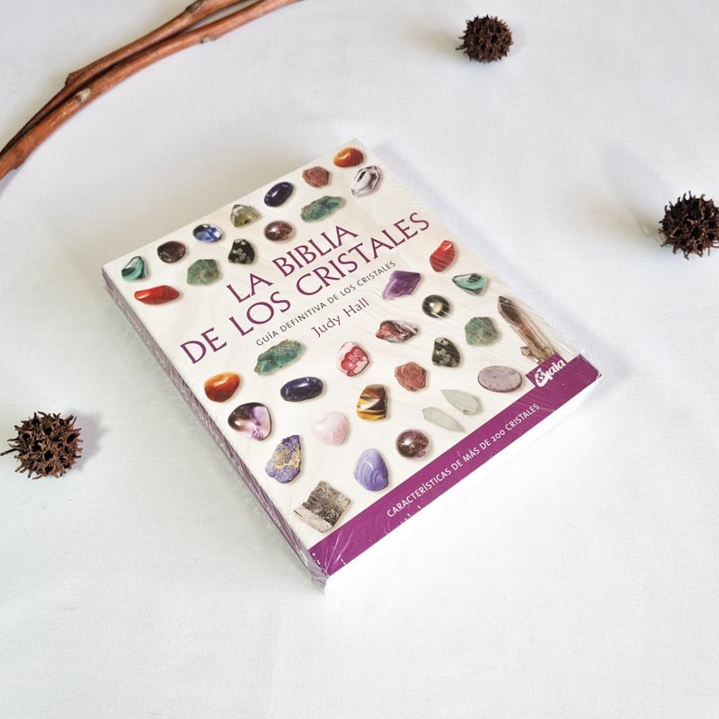 Libro La Biblia de los Cristales - Casa Mannaz Tienda de Tarots y Oráculos Chile